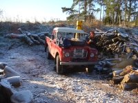  next weekend, and no snow but frost - stayed below freezing all day